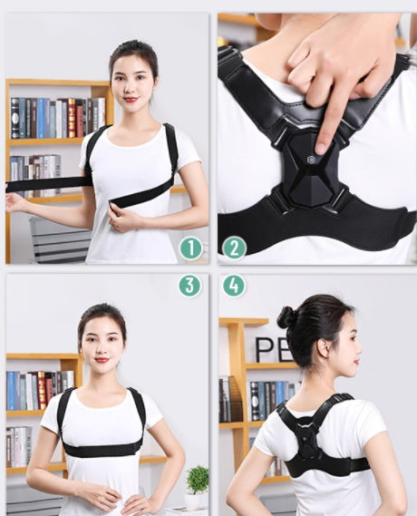 Smart Vibration Seat Corrector Back Correction Belt AlignPro
