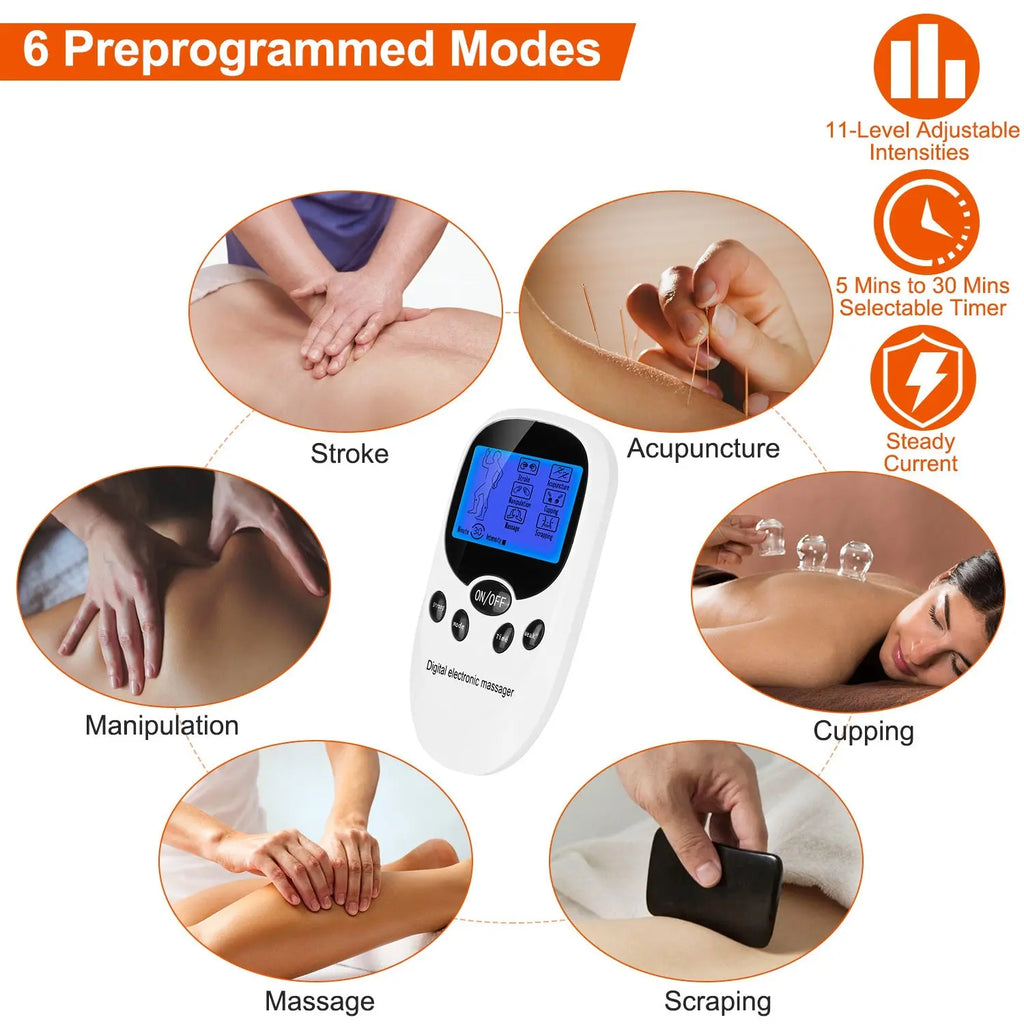 AlignPro Dual-Channel TENS Pulse Massager AlignPro