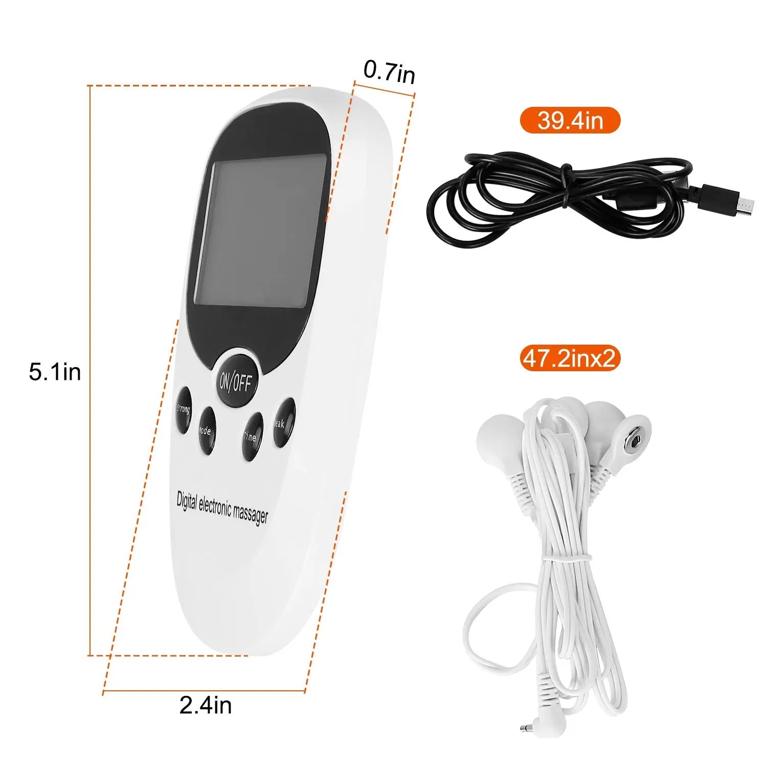 AlignPro Dual-Channel TENS Pulse Massager AlignPro