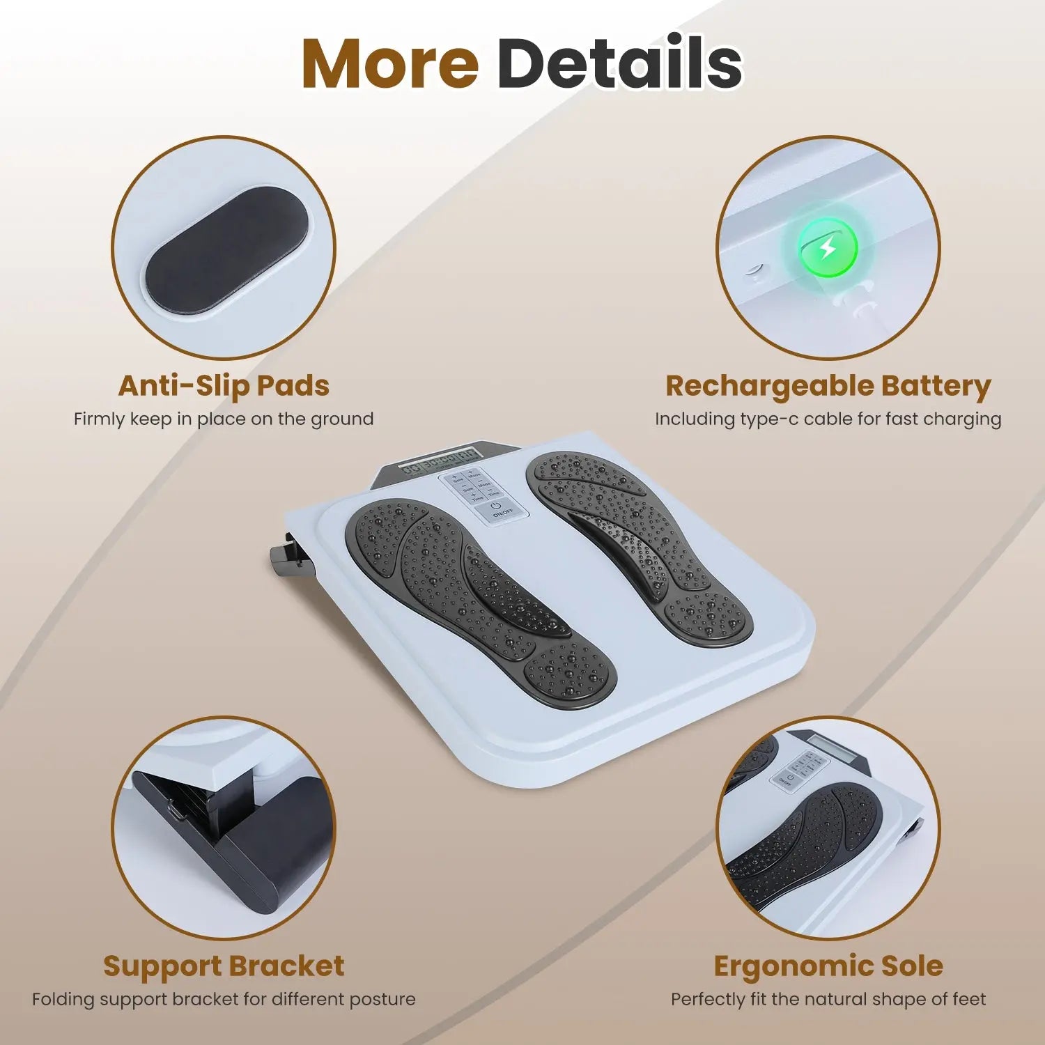 AlignPro Rechargeable EMS Foot Massager AlignPro